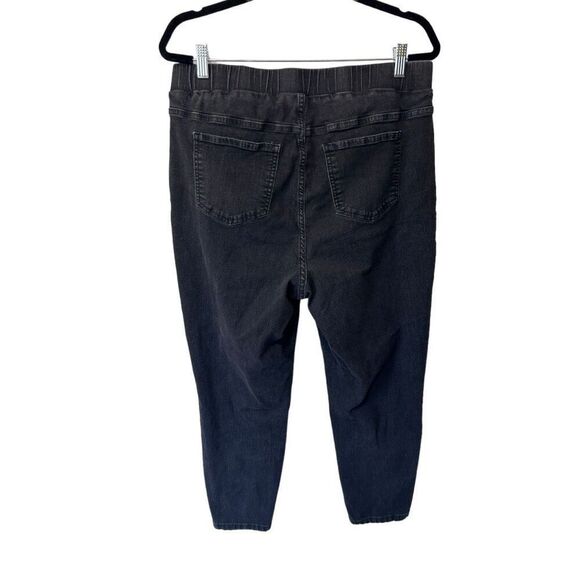 Universal Standard Black Pull On Pants Skinny Size Small Comfort Denim - Picture 4 of 9